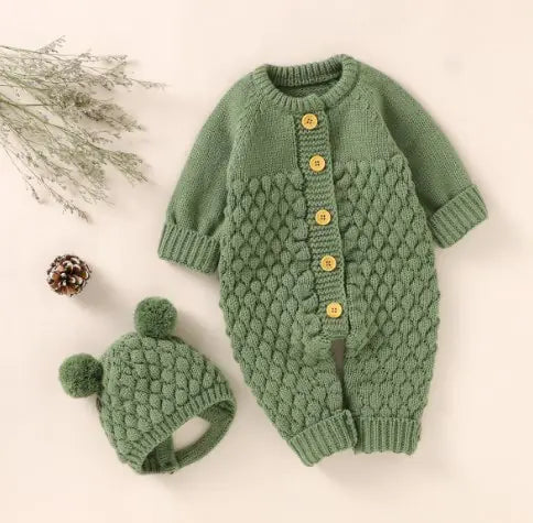 Winter Warm Knitted Baby Clothes