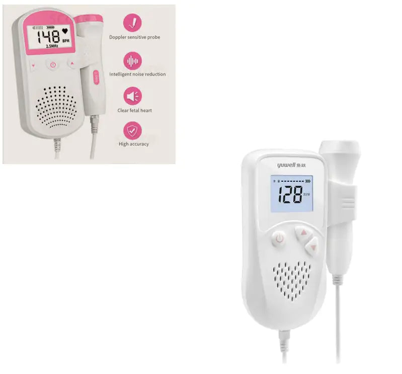 Fetal Heart Rate Monitor Home Pregnancy Baby Fetal Sound Heart Rate Detector