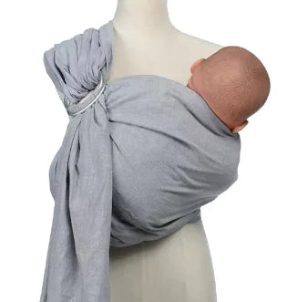 Ring cotton and linen Baby Sling