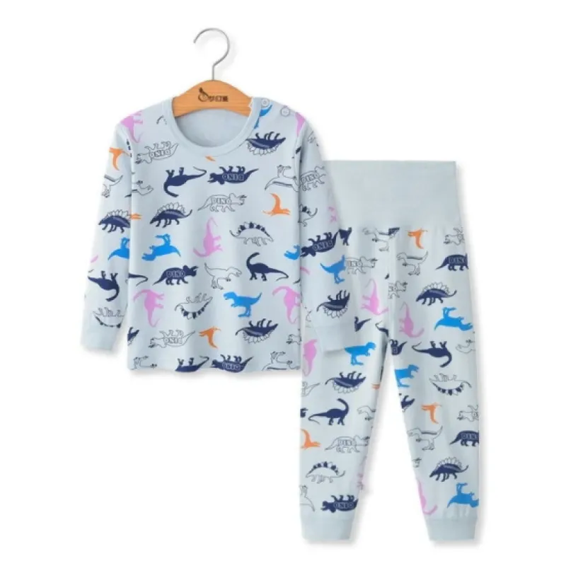 Noah Baby Long Sleeve Cotton Pajamas Set