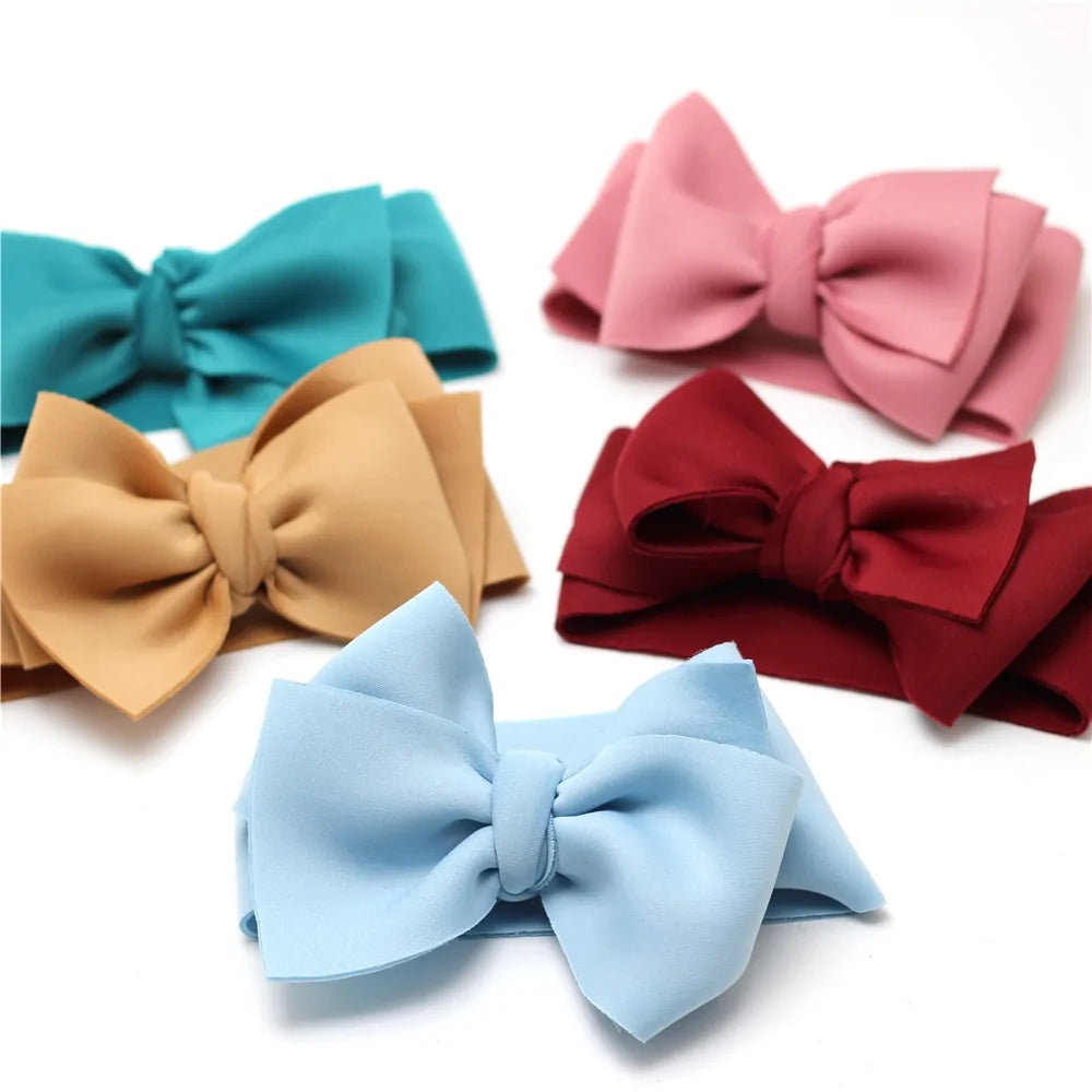 Oversize Bow Baby Girls Winter Headwrap