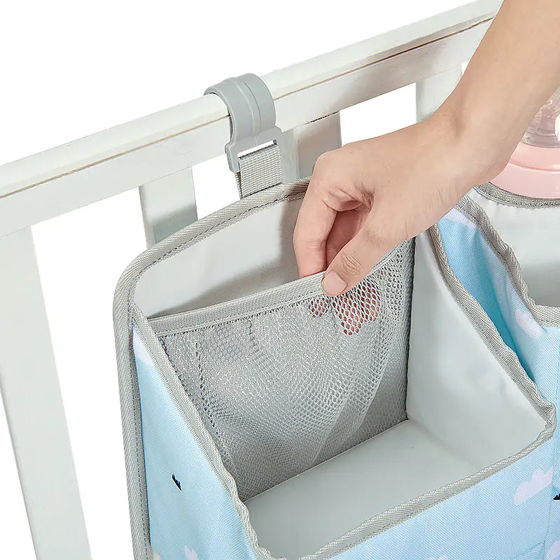 Baby Crib Hanging Storage Organizer