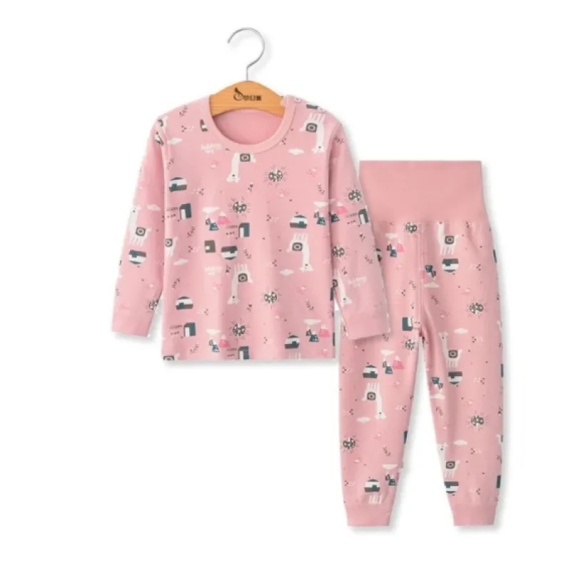 Noah Baby Long Sleeve Cotton Pajamas Set