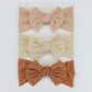 3Pcs/Lot Knit Baby Headband Bow Set