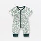 Bamboo Fiber Baby Zippered Romper