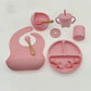 Baby Silicone Feeding Tableware Set