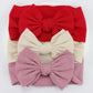 3Pcs/Lot Knit Baby Headband Bow Set