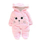 LZH Baby Winter Overall  Long Sleeve Infant Clothing