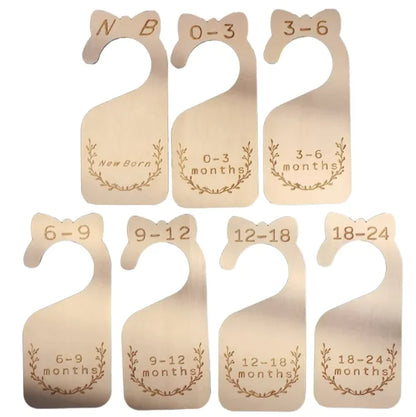 Wooden Baby Closet Size Divider Set