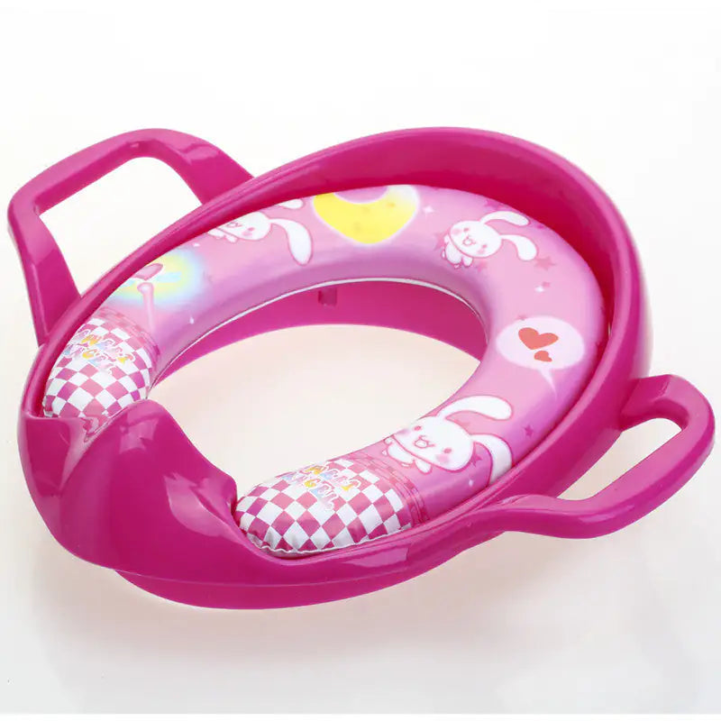 Toilet Seat Baby Seat Toilet Seat Soft Cushion Assist Toilet Seat