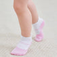 Zaples Baby Non Slip Grip Ankle Socks with Non Skid Soles for Infants Toddlers Kids Boys Girls 6-12 Months Mary Janes - 12 Pairs