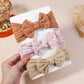 3 Pieces Cable Knit Baby Headbands