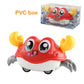 Cute Sensing Crawling Crab Baby Toys Interactive