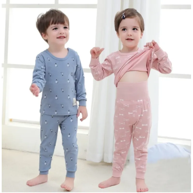 Noah Baby Long Sleeve Cotton Pajamas Set