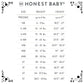 HonestBaby unisex-baby 3-pack Long Sleeve Side-snap Kimono Bodysuits Organic Cotton for Infant Baby Boys, Girls, Unisex 3-6 Months Compass Blue