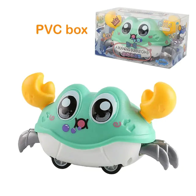 Cute Sensing Crawling Crab Baby Toys Interactive