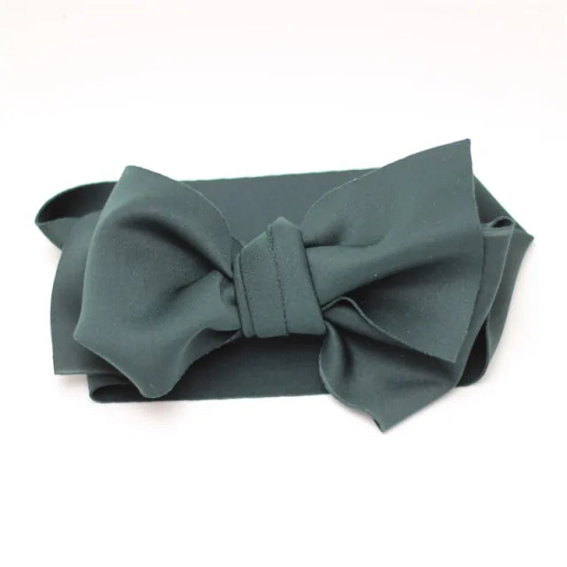 Oversize Bow Baby Girls Winter Headwrap