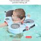 Baby Swimming Float With Sunshade For Infant Non-Inflatable Pool