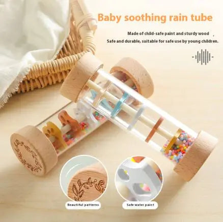 Hourglass Rain Music Baby Rattle