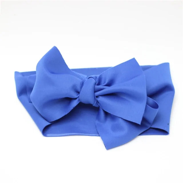 Oversize Bow Baby Girls Winter Headwrap