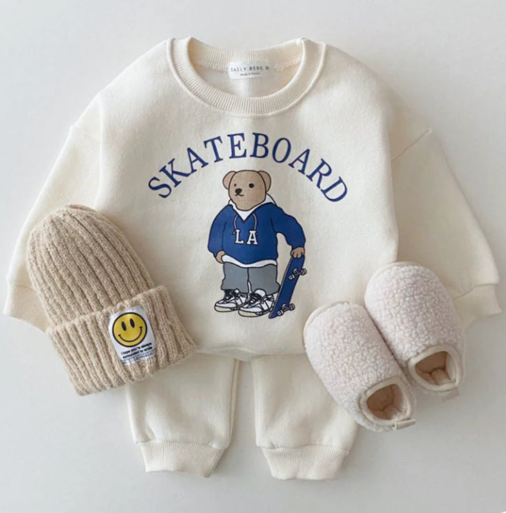 Baby Casual Hoodie and Pants Set