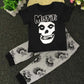 Baby Boy Clothes Black Skull