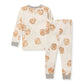 Burt's Bees Baby Baby Girls' Pajamas, Tee and Pant 2-Piece Pj Set, 100% Organic Cotton 24 Months Gooey Cinnamon Rolls 1