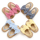 2020 Baby Girls Bow Knot Sandals: Summer Soft Sole Princess Shoes