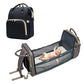 Convertible Lightweight Diaper Baby Bed Bag