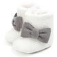 Cozy Sunflower Cotton Baby Boots