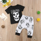 Baby Boy Clothes Black Skull