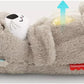 Sound Machine Soothe 'n Snuggle Otter Portable Plush Baby Toy with Sensory Details Music Lights & Rhythmic Breathing Motion