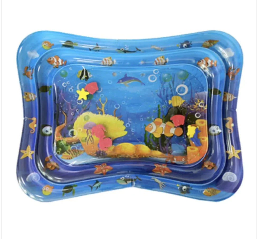 Inflatable Sea Turtle Baby Water Play Mat