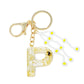 Baby Daisy Initial Key Chain