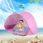 Baby Beach Tent: Easy Fold-Up Waterproof Sun Awning Tent