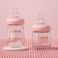 Wide Bore Glass Baby Bottle for Newborns - 120ml and 150ml