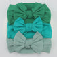 3Pcs/Lot Knit Baby Headband Bow Set