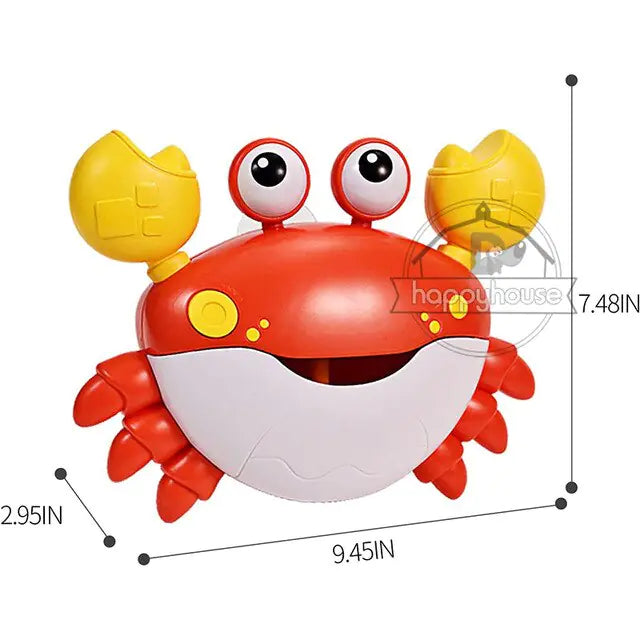 Baby Bath Toys Bubble Machine Crabs Frog