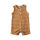 2019 Baby Striped Romper: Sleeveless Summer Outfit