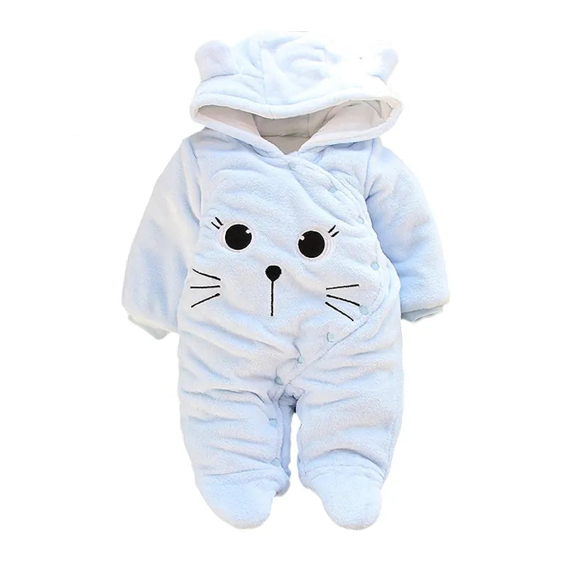 LZH Baby Winter Overall  Long Sleeve Infant Clothing