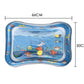 Inflatable Sea Turtle Baby Water Play Mat