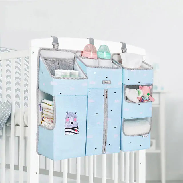 Baby Crib Hanging Storage Organizer