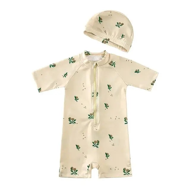 Baby Boy Swimsuit One Piece Swimming Jumpsuit