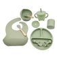 Baby Silicone Feeding Tableware Set