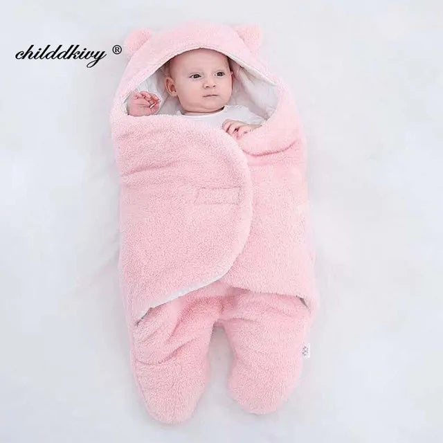 Soft Newborn Baby Wrap Blankets