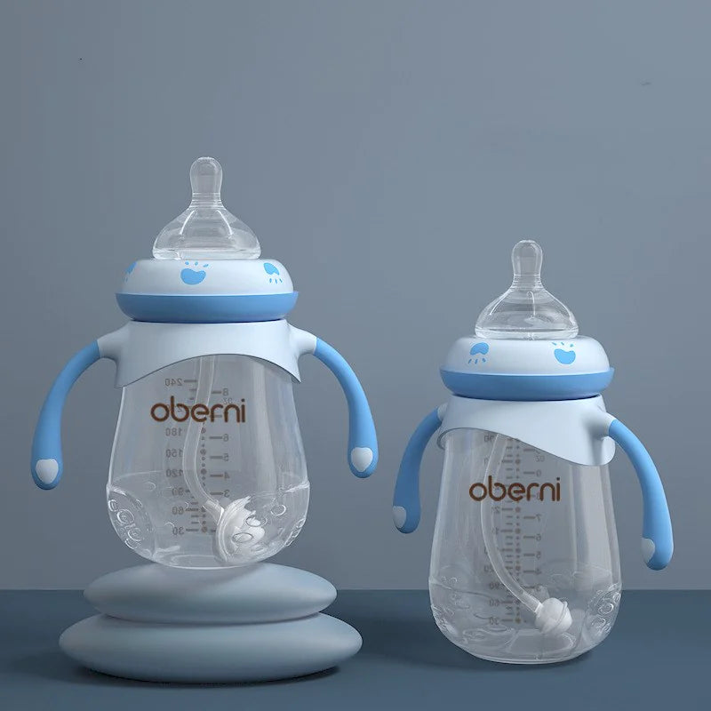 WideCaliber Anti-Colic Baby Bottle: The Ultimate Anti-Fall Solution!