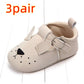 Spring and autumn cartoon animal baby shoes matte leather non-slip soft bottom baby shoes wholesale 0884