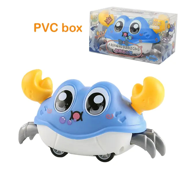 Cute Sensing Crawling Crab Baby Toy