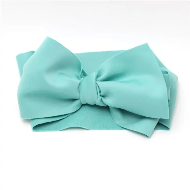 Oversize Bow Baby Girls Winter Headwrap