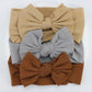 3Pcs/Lot Knit Baby Headband Bow Set